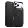 IPhone 18 Pro Max UltraThin Magnetic Vegan Leather Case With Card Slots 0