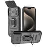 IPhone 18 Pro Shockproof Case With Sliding Camera Cover And Holder 0