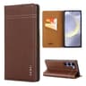 Galaxy S24 Plus Leather Case TopGrain Wallet Case With Card Holder And Kickstand 6