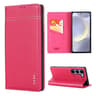 Galaxy S24 Plus Leather Case TopGrain Wallet Case With Card Holder And Kickstand 7