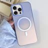 IPhone 15 Pro Frosted Gradient Magnetic Case Slim Shockproof TPU Cover 6