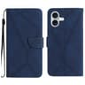 IPhone 16 Plus Leather Wallet Case With Card Holder Kickstand And Wrist Strap 11