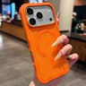 IPhone 17 Pro Shockproof Magnetic Case With Clear Acrylic TPU Protection 9