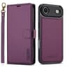 IPhone Air MagSafe Case With Detachable Leather Wallet And Hand Strap 12