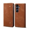 Samsung Galaxy S26 5G Denim Leather Wallet Case With Card Slots And Flip Stand 6