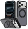 For IPhone 18 Pro Magnetic Case With 360 Rotating Kickstand And SoftTouch Protection 9