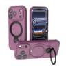 IPhone 18 Pro  MagSafe Ring Stand TPU Protective Case 9