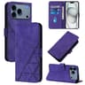 IPhone 18 Pro Crossbody Wallet Phone Case With 3D Embossed PU Leather Card Holder  Stand 13