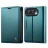 IPhone Wallet Case With RFID Blocking Litchi PU Leather And Card Holder 7