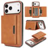 IPhone 18 Pro Max MagSafe Wallet Case With Detachable TriFold Leather Card Holder 10