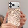 Rhinestone IPhone 18 Pro Max Case With Wavy Acrylic Back 8
