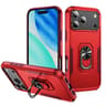 IPhone 18 Pro Heavy Duty PC TPU Case With Hidden Ring Holder 11
