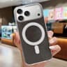 Transparent Glitter MagSafe IPhone 18 Pro Case With Acrylic And TPU 7