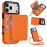 IPhone 18 Pro Wallet Case With Magnetic Charging Card Holder Crossbody And Wrist Straps 8