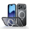 IPhone 18 Pro Frosted Magnetic Case With 360 Degree Rotating Stand 9
