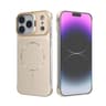 Frameless Magnetic PC Phone Case With Hidden Kickstand For 18 Pro Max 5