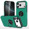 Magnetic Phone Case With Hidden 360 Ring Holder For 18 Pro Max 10