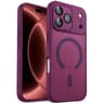 IPhone 18 Pro Magnetic Frosted Phone Case With Lens Film 12