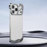 Frameless Metal Corner Phone Case For IPhone 18 Pro With Camera Lens Film 8