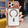 IPhone 18 Pro Magnetic Phone Case With Iridescent Mirror Shield And Camera Protection 7