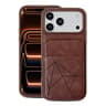 IPhone 18 Pro Max Vertical Flip Wallet Case With Card Holder And Kickstand 10