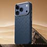 IPhone 18 Pro Max Magnetic Case With Embossed Grid Pattern And Metal Frame 15