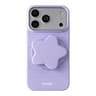 IPhone 18 Pro Max Macaron Striped PC Case With 360 Degree Star Stand 5