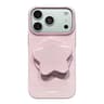 IPhone 18 Pro Max Macaron Striped PC Case With 360 Degree Star Stand 6