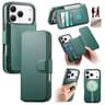 IPhone 18 Pro MagSafe Leather Wallet Case With Finger Grip Strap 11