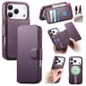 IPhone 18 Pro MagSafe Leather Wallet Case With Finger Grip Strap 12