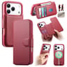 IPhone 18 Pro MagSafe Leather Wallet Case With Finger Grip Strap 13