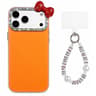 IPhone 18 Pro Cute Bowknot Case With Pearl Beaded Wrist Strap 10
