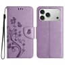 IPhone 18 Pro Max Butterfly Flower Flip Leather Wallet Case 13