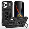 Armor PC TPU Camera Shield Phone Case For 18 Pro With Rotating Ring Stand 8