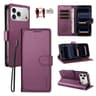 IPhone 18 Pro RFID Wallet Case With Card Holder Stand And Hand Strap 12