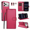 IPhone 18 Pro Max RFID Wallet Case With Card Holder Stand And Hand Strap 9