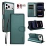 IPhone 18 Pro Max RFID Wallet Case With Card Holder Stand And Hand Strap 11