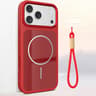 IPhone 18 Pro Max Magnetic TwoTone Phone Case With Wrist Strap 15