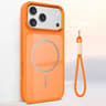 IPhone 18 Pro Max Magnetic TwoTone Phone Case With Wrist Strap 16