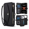IPhone 18 Pro Max Detachable Leather Wallet Case With Lanyard And Magnetic Ring 7