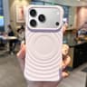 IPhone 18 Pro Max Magnetic Ring Texture TPU Phone Case With MagSafe Charging Support 6