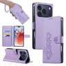 Cute Cats Vegan Leather Wallet Phone Case For IPhone 18 Pro Max With Magnetic Closure And Hand Stra 11