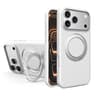 IPhone 18 Pro Max Liquid Silicone Magnetic Phone Case With Rotating Stand 11