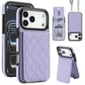 Crossbody RFID Blocking Phone Case With Wallet Card Holder For IPhone 18 Pro Max 13