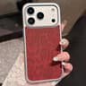 Leopard Print Electroplated IPhone 18 Pro Case With Large Lens Window 11
