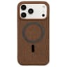 Rhombus Texture Magnetic Phone Case For IPhone 18 Pro Max Acrylic Hybrid TPU Cover 12