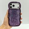 IPhone 18 Pro Wave Glitter Sequined Electroplated Phone Case 4