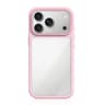 IPhone 18 Pro Clear Hybrid Case With Liquid Silicone Frame And Metal Lens Guard 18