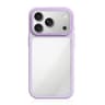 IPhone 18 Pro Clear Hybrid Case With Liquid Silicone Frame And Metal Lens Guard 19