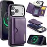 IPhone 18 Pro RFID Wallet Case With Detachable TriFold Leather Card Holder 11